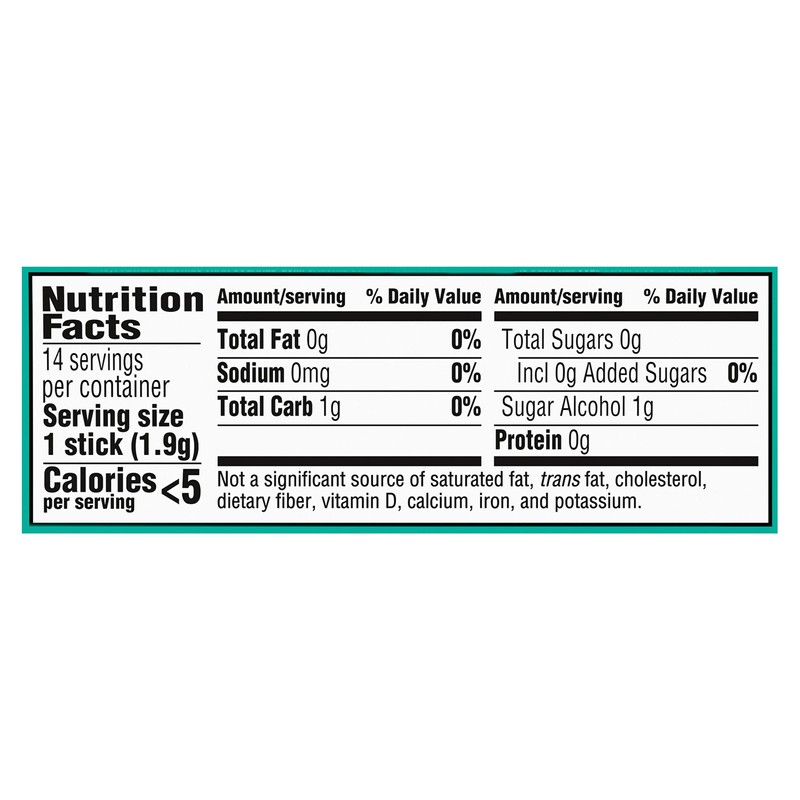 Trident Minty Sweet Twist Sugar-Free Chewing Gum, 12 Packs of