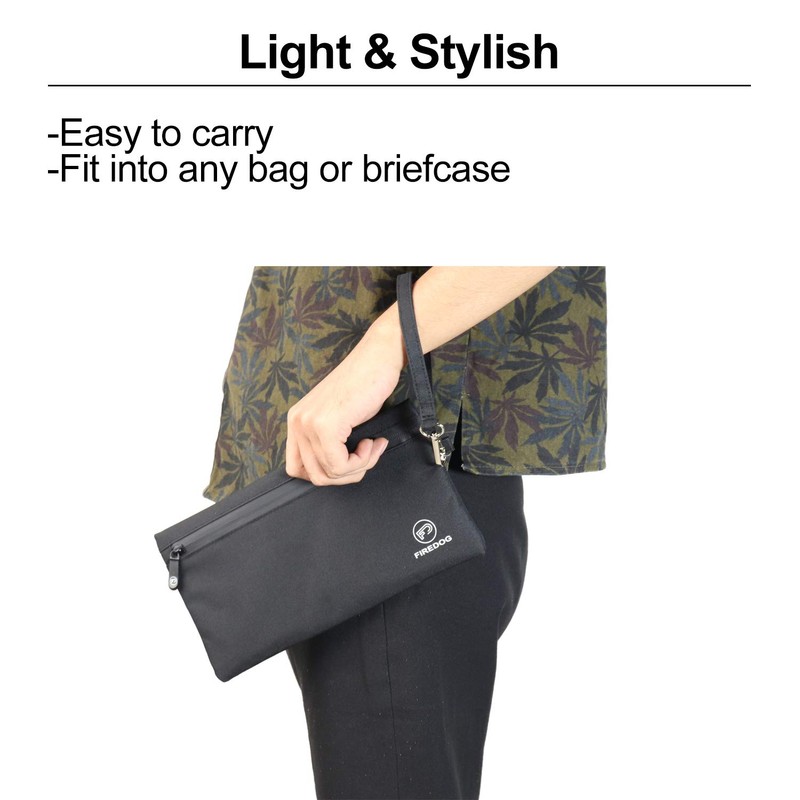 FIREDOG Smell Proof Bag, Odor Proof Pouch Fabric Stash Bags