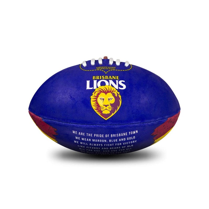 Sherrin AFL Brisbane Lions Song Football, Size 2