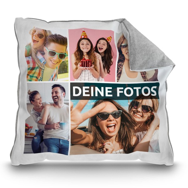 PR Print Royal Design Your Own Cushion with Photo Collage