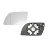 2PCS Side Heated Mirror Glass Left Right Fog Resistant Efficient