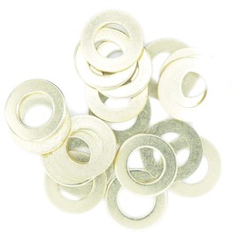 M10 (10mm) Flat Washer (Form A) - Brass (Pack of 10)