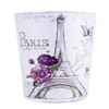 Lingxuinfo Waste Paper Bin, European British Style Tower Pattern Trash