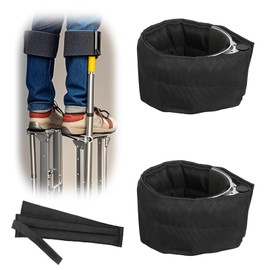 1 Pair Plastering Stilts Straps - Adjustable Drywall Stilts Leg Bands Straps for Adults Plastering, Replacement Bands Accessories for High Wall Painting Acrobatic Performance