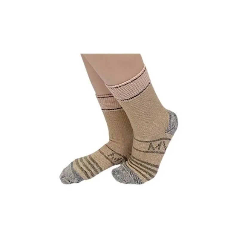 Calcetín Media Pie Diabético Sensible Cooper Socks Cobre