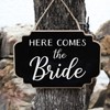 Vinyl Wall Art Decal - Here Comes The Bride -