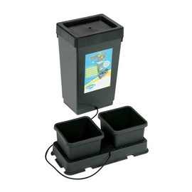Happy Hydro AutoPot Easy2Grow Systems, 2-100 Pots (3.9gal, 2 Pot with Reservoir)