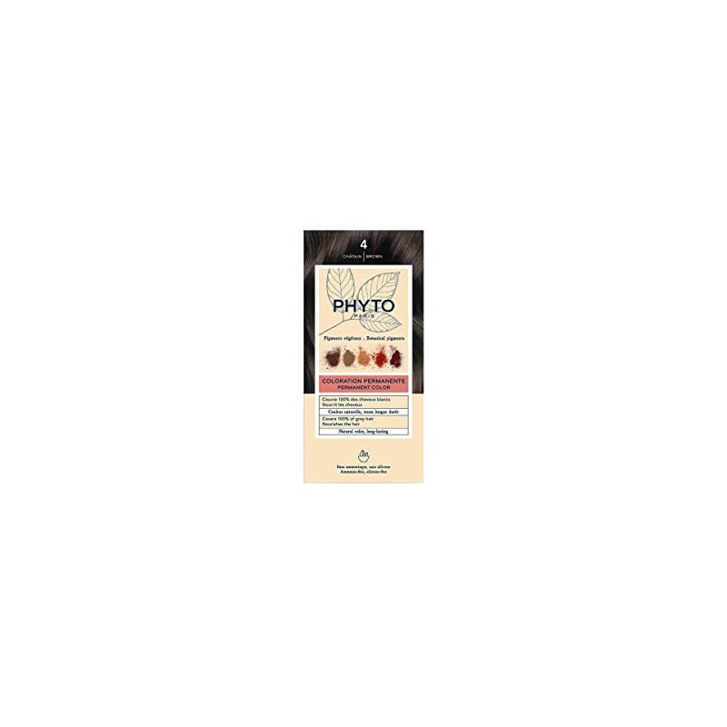 Phyto-Colour Permanent Colouring with Vegetable Pigments 4 Brown