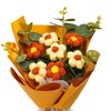 Fenteer Crochet Flower Bouquet Already Made Hand Woven Bouquet Mother