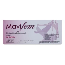 Mavifem Crema Vaginal Tubo C/30 G. 2-8 G/100 G. Y 6 Aplics.