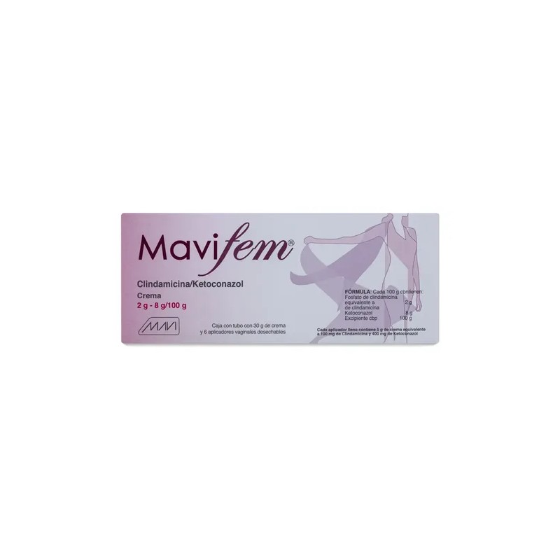 Mavifem Crema Vaginal Tubo C/30 G. 2-8 G/100 G. Y