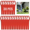 30 Pcs Plastic Grass Trimmer Blades, Cordless Strimmer Blades 83