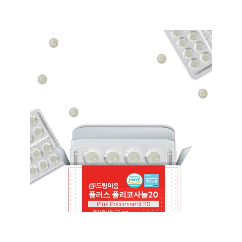 Dream Eum Plus Policosanol 20 6 months supply / 드림이음