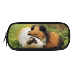 Dolyues Pencil Case, Large Capacity Pencil Case for Boys and Girls, Pencil Case, Bag Holder with Compartments, Guinea Pig 1, Bag Organiser, Guinea Pig-1, pocket organizer