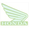 TOYO MARK HONDA Motorcycle Emblem Sticker White 78×64(mm) R-342
