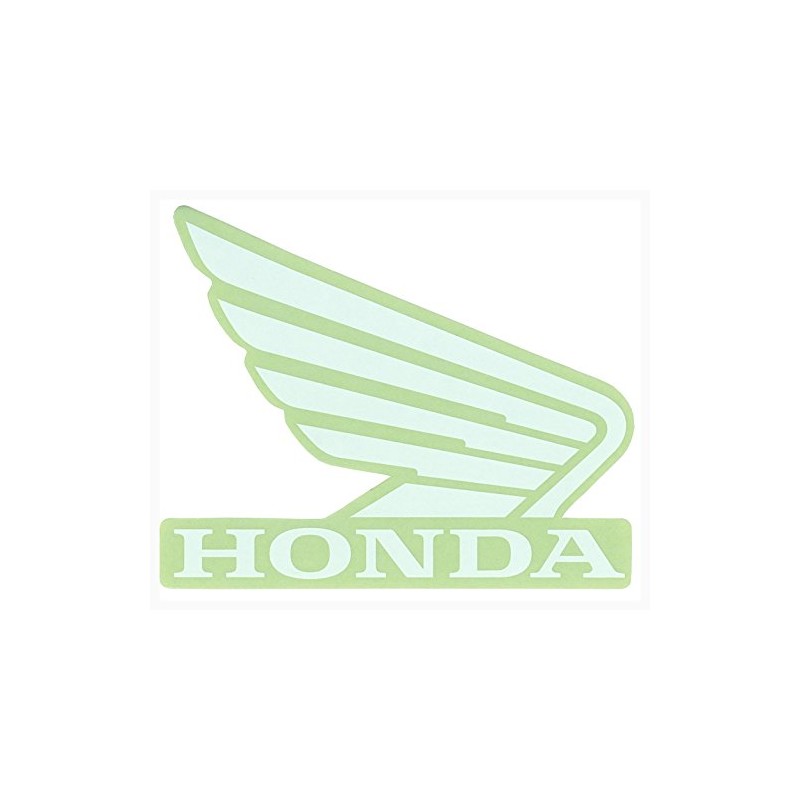 TOYO MARK HONDA Motorcycle Emblem Sticker White 78×64(mm) R-342