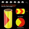 PATIKIL Reflective Tape, 8 Inch x 10 FT Waterproof High
