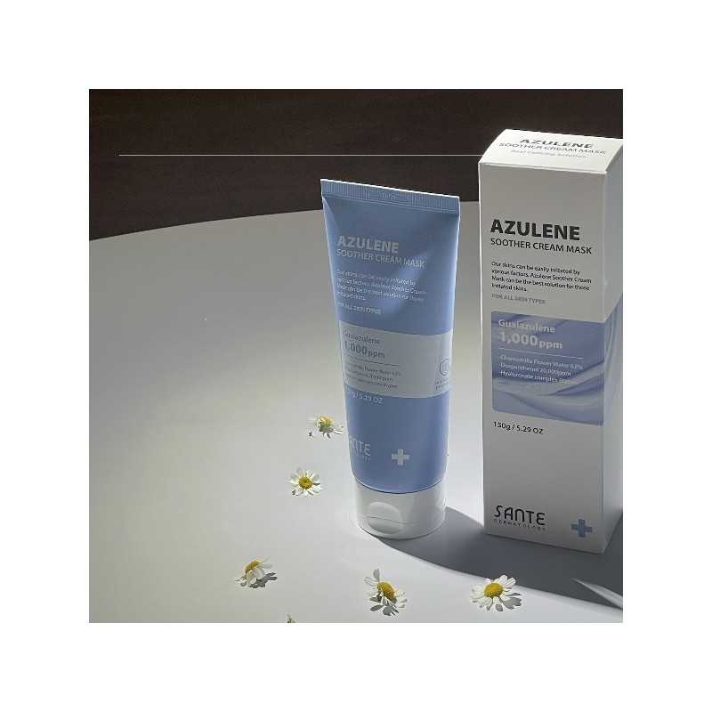 Sande Santé Azulene Soother Mask Cream Mask 150g Wash Off