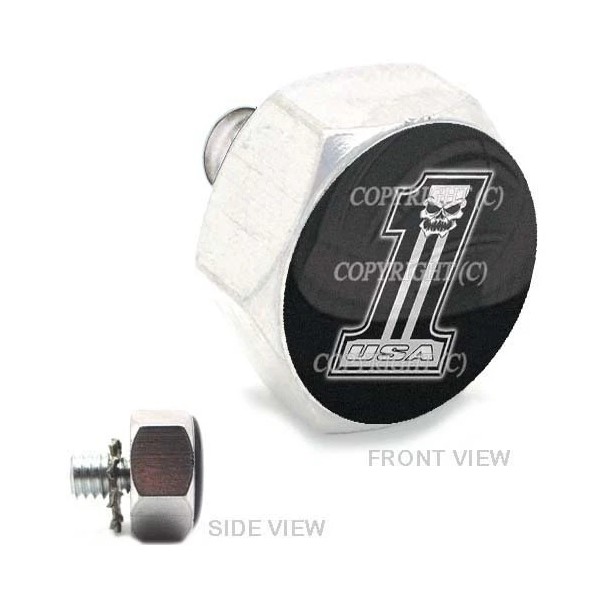 Tricktoppers Custom Parts Polished Billet Hex Air Cleaner Bolt Harley