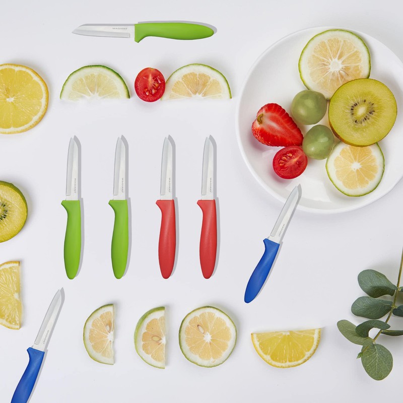 Paring Knife set of 6 PCS, 3.5 Inch Stainless Steel