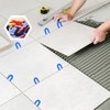 Ciwenkai Plastic Shims Horseshoe-Shims for Leveling - 400PCS U Shaped