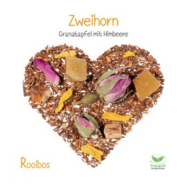 TeaLaVie - Rooibos Tea Loose Pomegranate with Raspberry (100g) Zweihorn - South Africa
