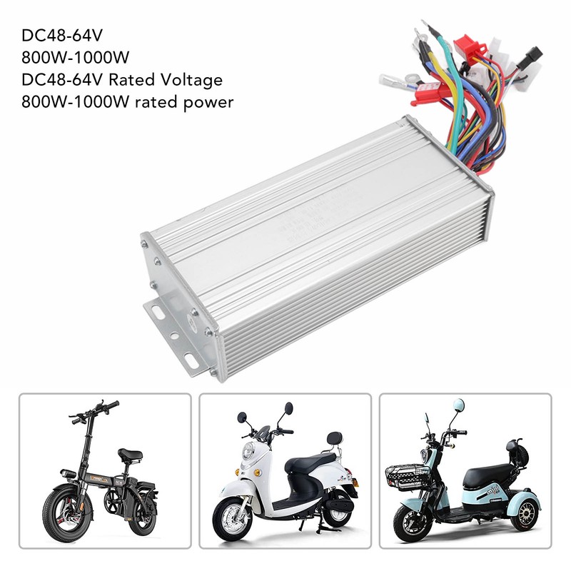 48‑64V Brushless Motor Controller 800W to 1000W Waterproof Aluminum Alloy