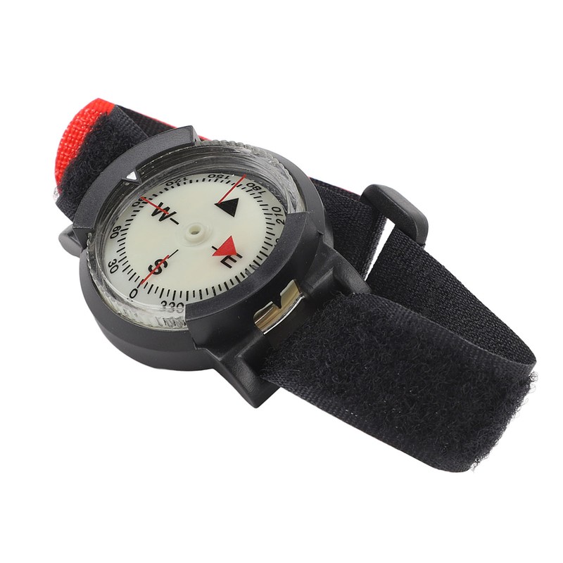 Diving Wrist Compass High Accuracy Easy To Read Portable Glow