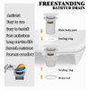 Brass Tub Plug, Pop Up Drain Fits Most Tub Kits