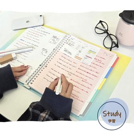 Maruman Session Loose Leaf Binder, B5, 26 Holes, Light Blue F310-52
