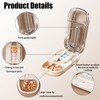 Pill Cutter Splitter for Small and Tiny Pills - Adjustable
