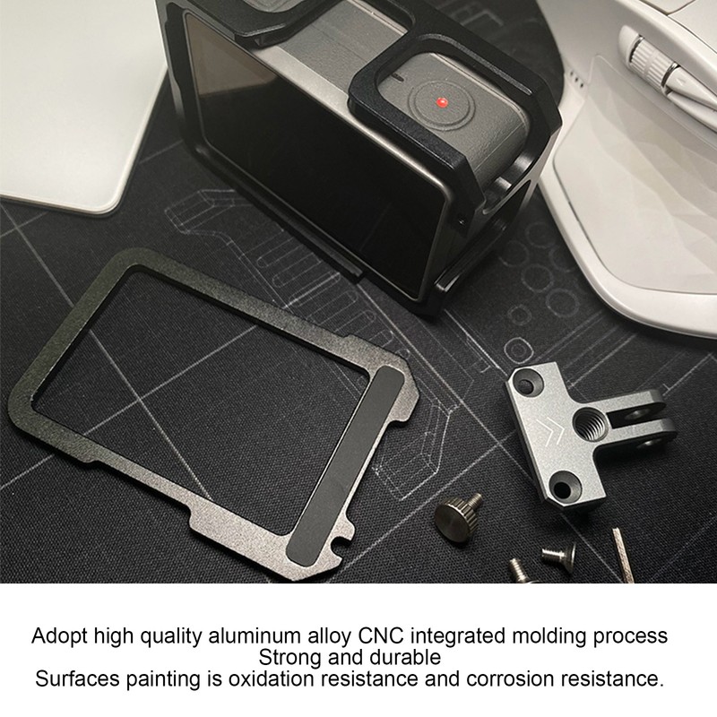 Aluminium Alloy Camera Cage Case for DJI Osmo Action Camera