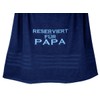 Lashuma Bath Towel Embroidered with Reserved for Dad 70 x 140 cm London Bath Towel Blue - Navy