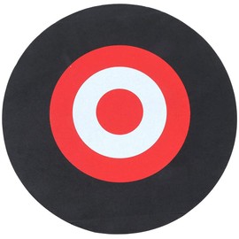 ANCLLO Round EVA Target Portable Youth Archery Arrow Target for Shooting Practice Black