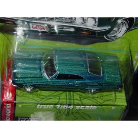 AUTO WORLD 1966 66 CHEVY IMPALA SS CUSTOM LOWRIDER CAR -Aqua MIJO LIMITED, MIP