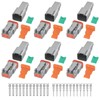 Deutsch Connector Kit, 48Pcs 6 Kits Deutsch Connector Kit with