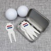 Azeeda 'Waving Dutch Flag' Golf Divot Tool/Repair Fork Gift Set