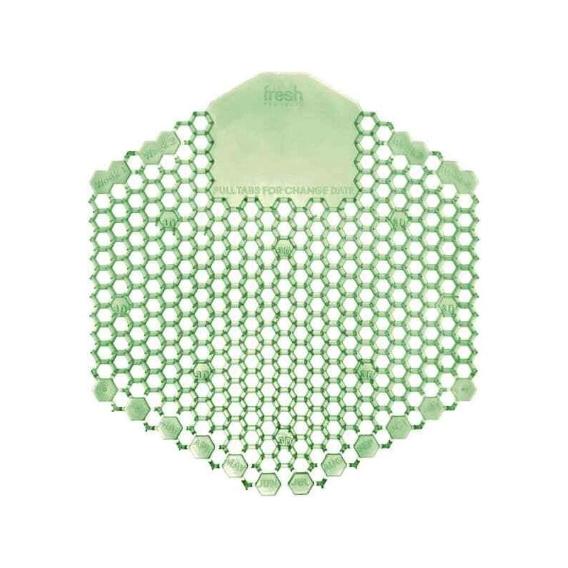 PRO-SOURCE Pack of 10 PRO-SOURCE Urinal Screens: Green, Cucumber Melon