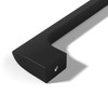 monti hardware | 1 Pack Flat Black 5 Inch Hole