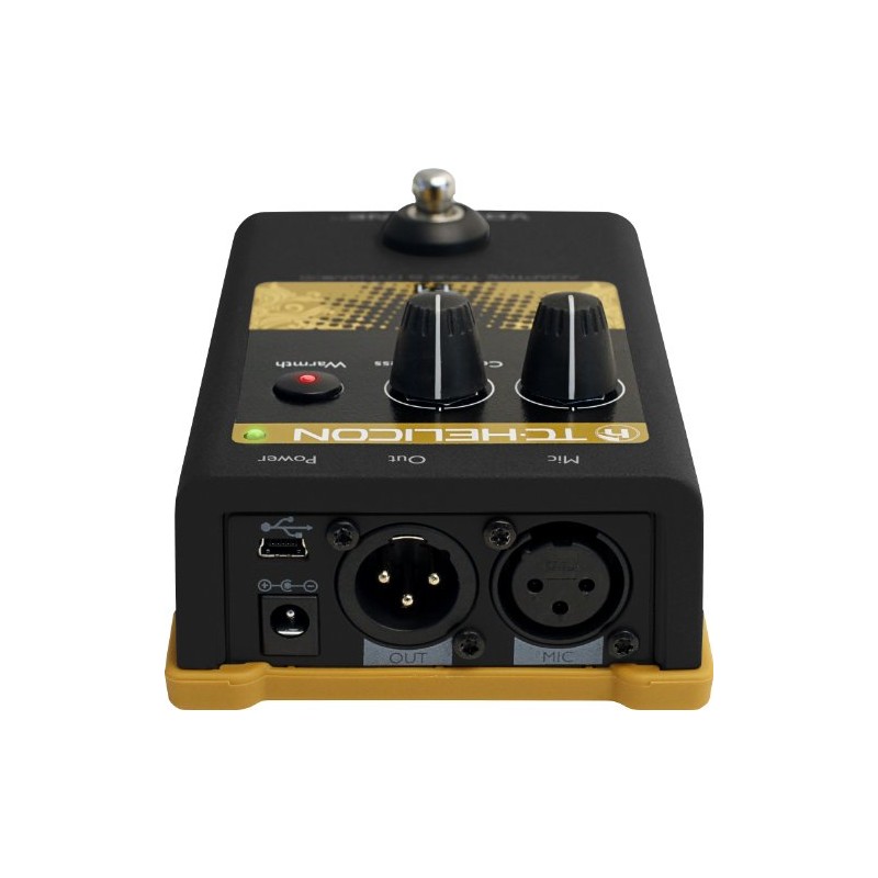 TC Helicon VOICETONE T1 Single-Button Stompbox for Studio Mastered Vocal