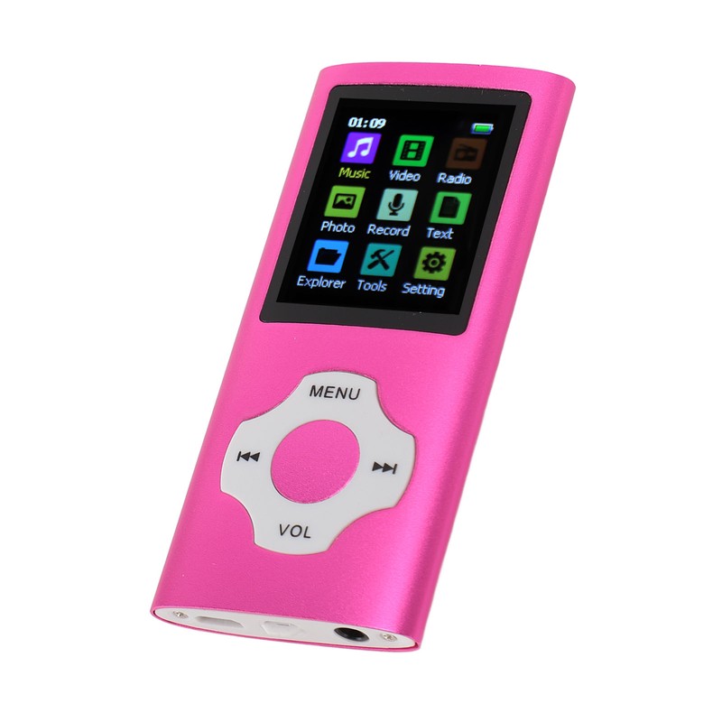 MP3 Player HiFi Lossless Rechargeable 1.8in TFT Screen Portable Music