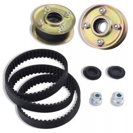 Fellers Small Engines Mower Pulley Belt Kit for Toro 30" Deck TimeMaster Tractors 20978 21199 21200