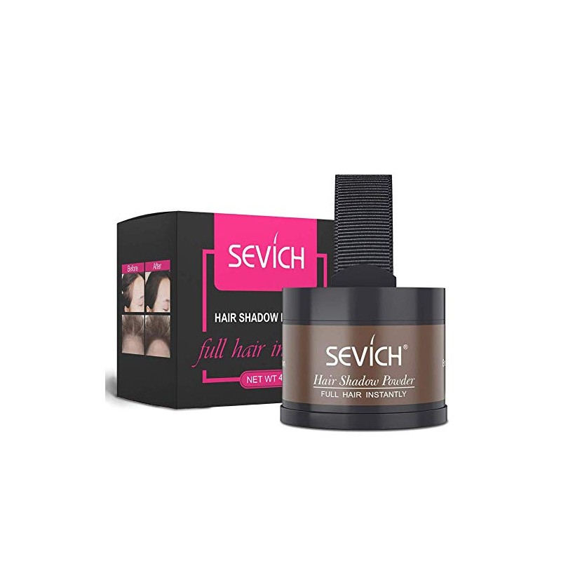 Sevich Maquillaje Polvo Instant Cubre Canas Raiz Cafe