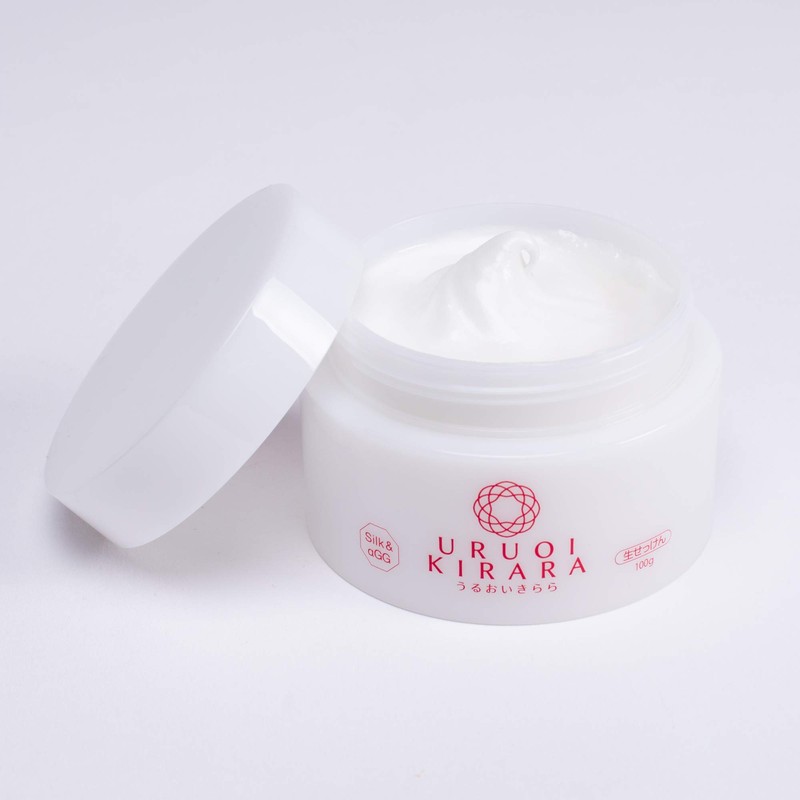 Moisturizing Kirara Raw Soap, 3.5 oz (100 g), Silk and