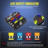 Nilight 6-Way Car Marine Waterproof Fuse Box Block Holder with