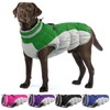 OUOBOB Dog Winter Jacket - Large Dogs, Waterproof, Reflective, Windproof,