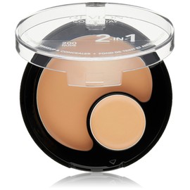 Revlon ColorStay 2-in-1 Compact Makeup & Concealer, Cappuccino
