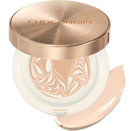 Partner_Reference Chogongjin Essence Pact Cushion 15g 21C Vanilla 1 piece / 초공진 에센스 팩트 쿠션 본품 15g 21C 바닐라 1개