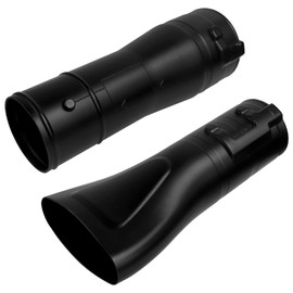 NOVINO 191B21-6 191L13-5 Adapter Pipe & 197889-6 Flat End Nozzle for Makita Blower XBU02Z- Makita X2 36V Hand Held & XBU03-18V Brushless Cordless Leaf Blower