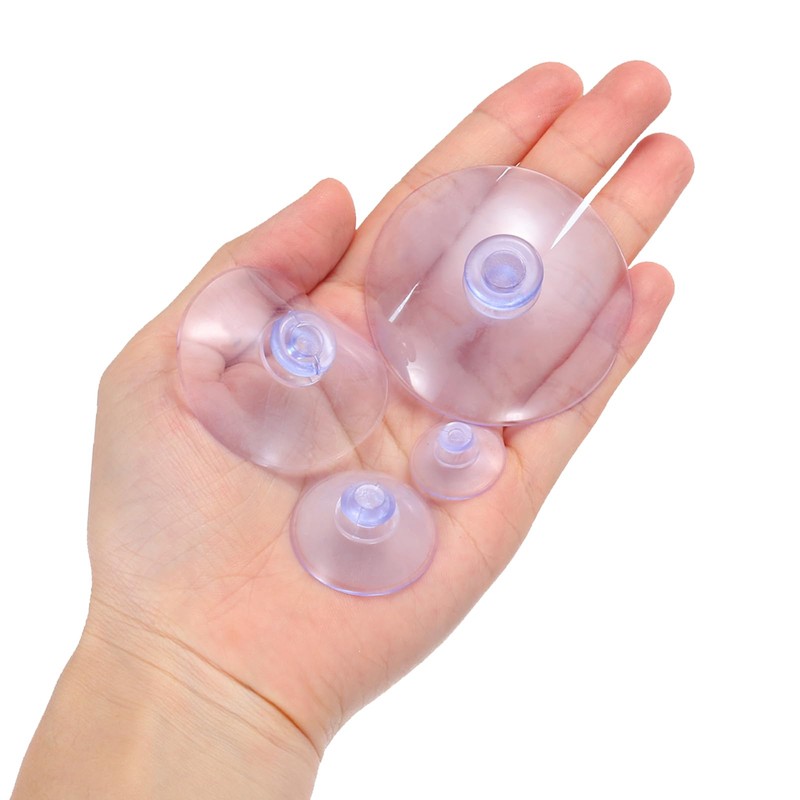 PATIKIL Suction Cups 1.2/1.8/2.2 Inch, 60 Pack PVC Sucker Pads